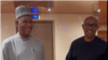 Datti Baba-Ahmed, hagu, da Peter Obi, dama (Hoto: Facebook/Peter Obi Movement)