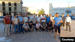 Протестная акция в столице Каракалпакстана (архивное фото) 