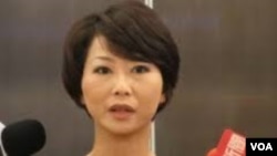 台湾在野党民进党立委 陈亭妃 (资料照片)