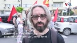 Димитар Апасиев за Гласот на Америка: Во Собранието ќе биде тензично, ние внатре, народот од надвор