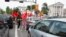 Traffic Blockade at the Government of N. Macedonia, Rally against the French proposal for EU negotiations