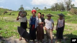 미얀마 라카인 주의 소수민족 로힝야족. (자료사진)