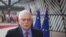 European Union High Representative for Foreign Affairs Josep Borrell speaks to media before a EU foreign ministers meeting in Brussels, on March 22, 2021. (Photo by Aris OIkonomou / POOL / AFP)