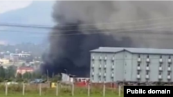 የቃጠሎ አደጋ ደርሶበት የነበረው የቂሊንጦ ማረሚያ ቤት።