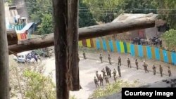 በቆቦ ከተማ ከተቃውሞው በኋላ የነበረውን ሁኔታ የሚያሳይ በዋትስ አፕ የተላከልን ፎቶ ነው