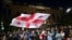 На акции протеста перед зданием парламента Грузии против "закона об иноагентах". Тбилиси, 18 мая 2024.