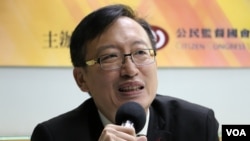 台湾外交部政务次长吴志中（美国之音）