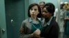FILE - This image released by Fox Searchlight Pictures shows Sally Hawkins, left, and Octavia Spencer in a scene from "The Shape of Water." The movie premieres at the Toronto International Film Festival. 