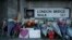 Tributes are seen at the southern end of London Bridge in London, Dec. 2, 2019, after a man previously convicted of terrorism offenses stabbed two people to death and injured three others before being shot dead by police. 