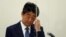 L'ancien Premier ministre Shinzo Abe lors d'une conférence de presse à Tokyo, au Japon, le 24 décembre 2020.