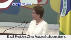 VOA60 World - Brazil: President Rousssef calls on citizens to unite in the fight against the Zika virus