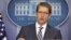 White House Press Secretary Jay Carney speaks during his daily news briefing at the White House in Washington, Tuesday, July, 31, 2012.