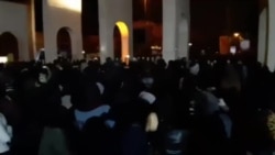 تظاهرات محصلان پوهنتون شریف