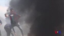 Violents heurts à la frontière entre Gaza et Israël (vidéo)