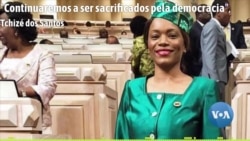 Tchizé dos Santos reage a suspensão de mandato na Assembleia