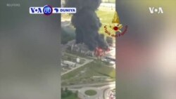 VOA60 DUNIYA: An Sami Fashewar Sinadarai A Masana’antu Dake Kusa Da Birnin Venice Na Italiya