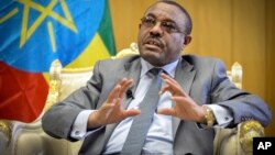 ጠቅላይ ሚኒስትር ኃይለማርያም ደሣለኝ 