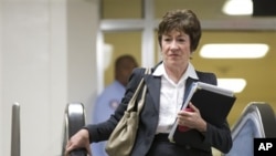 Senata Susan Collins, mrepublican jimbo la Maine.