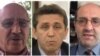 Iran Bar Association head Isa Amini, center, and Tehran-based lawyers Mohammad Hossein Aghasi, left, and Hossein Ahmadiniaz, rebuked Iran's government for blocking most attorneys from handling national security cases.