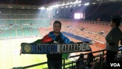 Azərbaycanlı azarkeş Orxan Məmməd İtaliyada