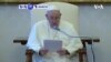VOA60 DUNIYA: A Fadar Vatican, Papa Roma Francis Yayi Jawabi Akan Zanga Zangar Dake Faruwa A Amurka Yayi Allah Wadai Da Nuna Wariyar Launi
