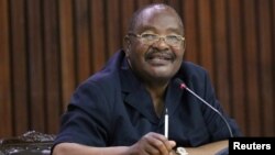 FILE - UMnu. Obert Mpofu ngosuku kufakwa uMnanaggwa esikhundleni mhlaka 19 kuLwezi, 2017. 