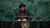 FILE - Nigerian president Goodluck Ebele Jonathan addresses the 69th United Nations General Assembly at the U.N. headquarters in New York.