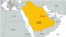 Map of Saudi Arabia
