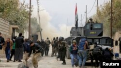 ارتش عراق توانست داعش را در موصل شکست دهد. 