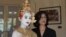 In this file photo taken Dec. 17, 2018, shows Royal Ballet director H.R.H Norodom Buppha Devi and the Royal Ballet dancer and performer in Neang Watthana Devi, in Phnom Penh, Cambodia. (Khan Sokummono/VOA Khmer)