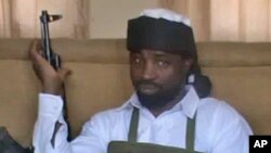 Imam Abubakar Shekau, leader de la secte islamiste Boko Haram, le 9 juillet 2012.