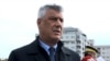 Le président du Kosovo, Hashim Thaçi à Pristina, capitale du Kosovo et le siège de la municipalité et du district éponyme, le 02 novembre 2020
