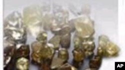 Raw diamonds (file photo)