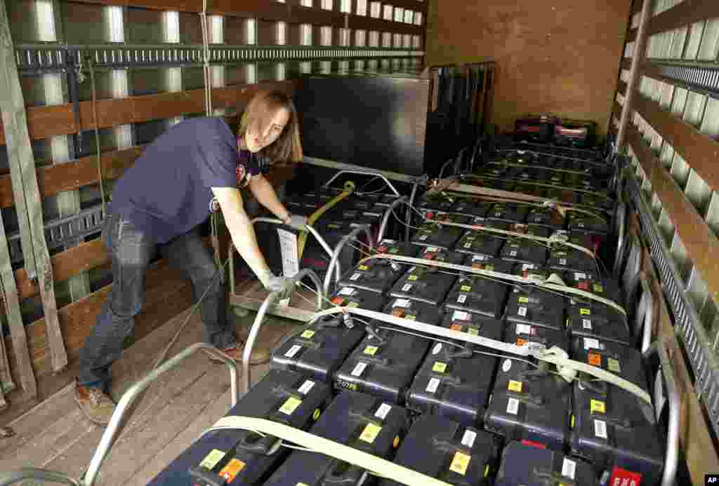 Nevada ştatının Las-Veqas şəhərində seçkilərə hazırlıqlar &nbsp; &nbsp; &nbsp; 