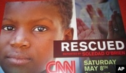 Cendy Jeune, pictured on this promotional post card has blossomed, thanks the the care she's received at the Lighthouse orphanage