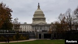 미국 워싱턴의 연방 의사당 건물.