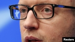 Perdana Menteri Ukraina Arseniy Yatsenyuk