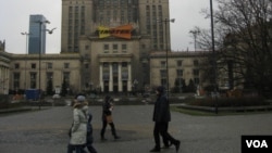 位于华沙市中心的科学文化宫