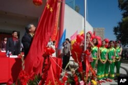 千人升旗典礼庆十一