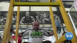 Iraqi Family Spends Quality Time Together at the Gym