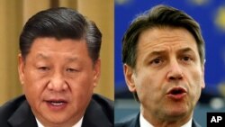 Local residents stand near mortar ammunition on a destroyed street in the village of Kamyanka, recently liberated by Ukrainian Armed Forces, in Kharkiv region.