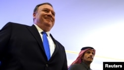 美国国务卿2019年1月13日在中东访问（路透社）