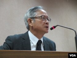 台湾执政党国民党立委林郁方（美国之音张永泰拍摄）