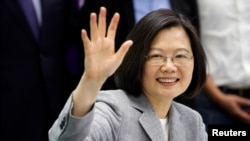 台湾总统蔡英文(资料照片) 