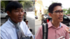 Uon Chhin (left) and Yeang Sothearin, former reporters for Radio Free Asia based in Phnom Penh, Cambodia