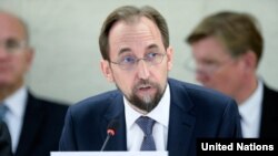 Pemimpin HAM PBB Zeid Ra'ad Al Hussein (Foto: dok).