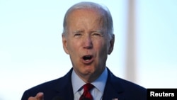 美国总统拜登2022年8月1日宣布美国打死了基地组织头目扎瓦西里。（路透社）