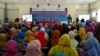 Kongres Ulama Perempuan Internasional di kampus IAIN Syech Nurjati Cirebon, Jawa Barat, Selasa 25 April 2017. Foto: VOA/ Andylala