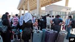 آوارگان سوریه در مرز ترکیه 