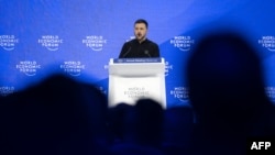 زلنسکی در مجمع جهانی اقتصاد در داووس سوئیس 